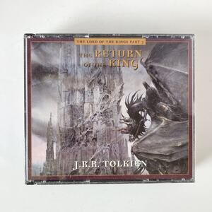 The Lord of the Rings Part 3: Return of the King Audio Book on CDs x3 Case